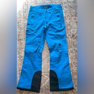 Stio Cosmic Blue Ski Snowboard pants Women’s small GUC